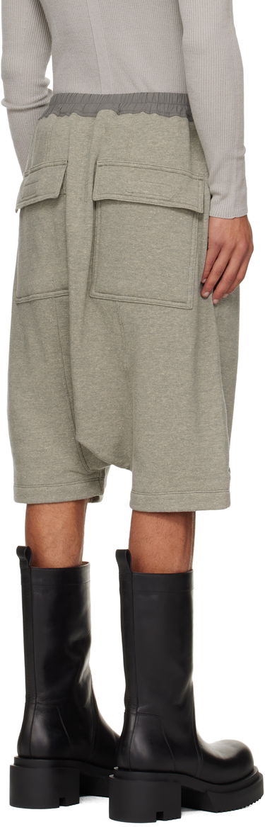 Къси панталони Rick Owens DRKSHDW Concordians Drawstring Pods Shorts Сиво | DU02E7380 FGM, 2