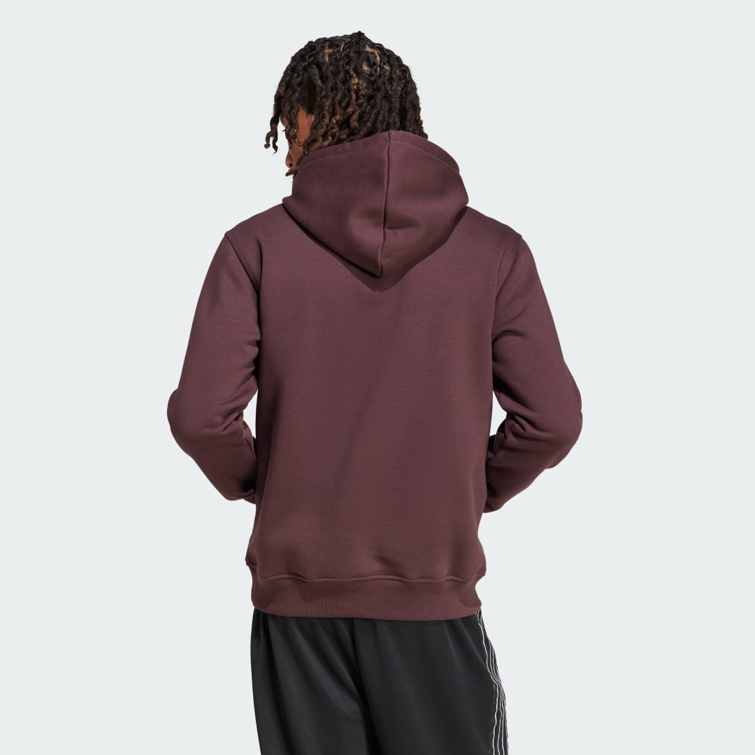 Суитчър adidas Performance Trefoil Essentials Бургунди | IY4922, 1