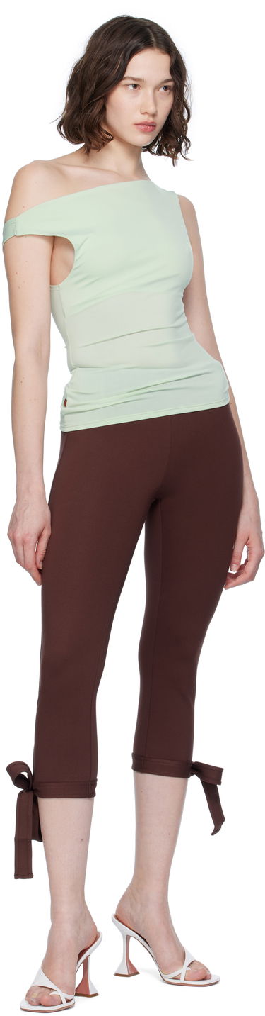Клинове Miaou Miaou Emma Capri Short Leggings Кафяво | 1052PONCHO, 3