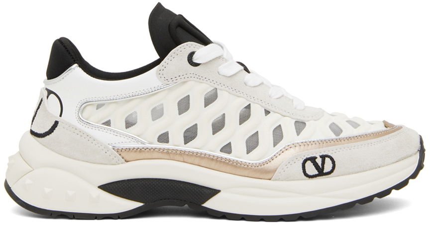 Кецове и обувки Valentino Valentino Garavani Ready Go Runner Low Бяло | XW2S0EA5NHR, 0