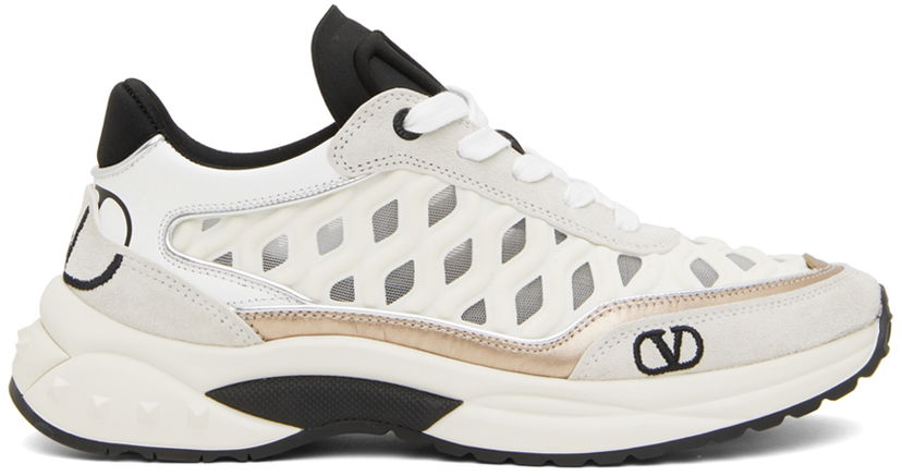 Кецове и обувки Valentino Valentino Garavani Ready Go Runner Low Бяло | XW2S0EA5NHR