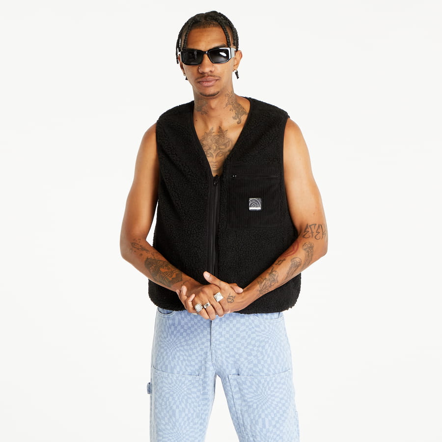 Жилетка Pleasures Infinite Reversible Vest Black Черно | P23F013 BLACK, 0