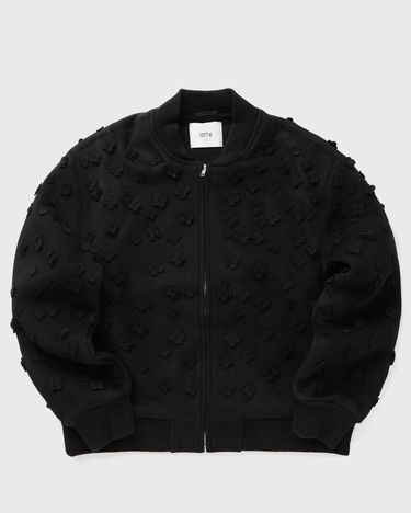 Яке бомбър Arte Antwerp Wool Bomber Jacket With Flower Embroidery Черно | AW24-081J-BLACK, 0
