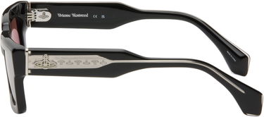Слънчеви очила Vivienne Westwood Vivienne Westwood Rectangular Orb Sunglasses Черно | VW508900151, 2