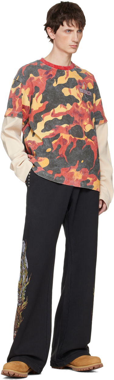 Тениска Who Decides War Who Decides War Flame Camo Double T-shirt Многоцветен | 1110260030FW25, 3