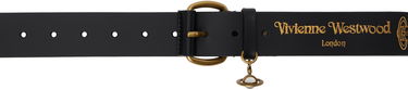 Колани Vivienne Westwood Vivienne Westwood Wide Alex Charm Belt Черно | 8201007JU-L009X-, 0