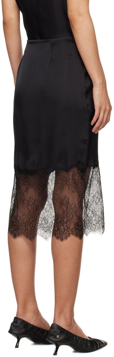 Пола Anine Bing Amelie Lace Midi Skirt Черно | A-04-4309-000, 2