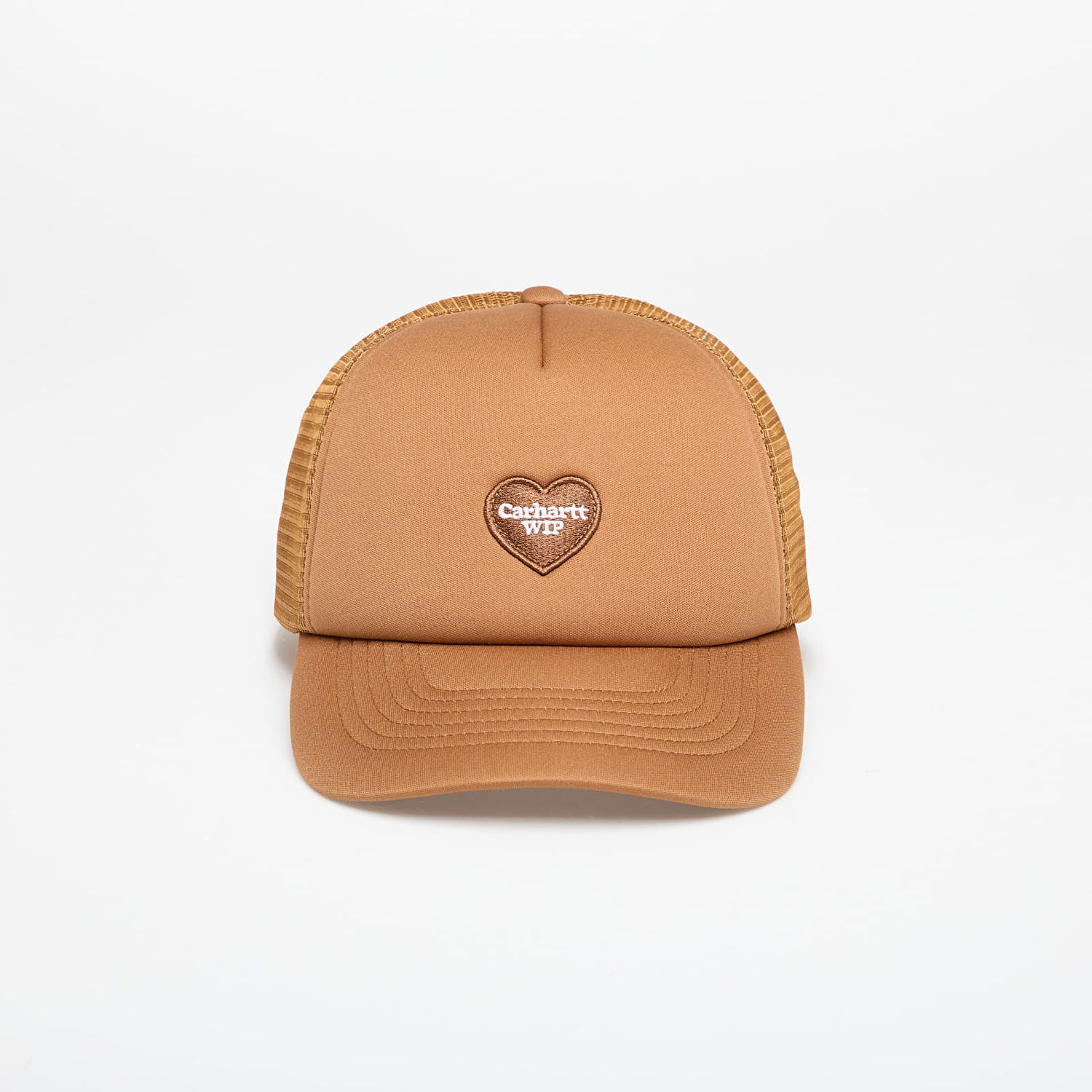 Шапка с козирка Carhartt WIP Carhartt WIP Heart Patch Trucker Cap Кафяво | I035250.HZXX, 0