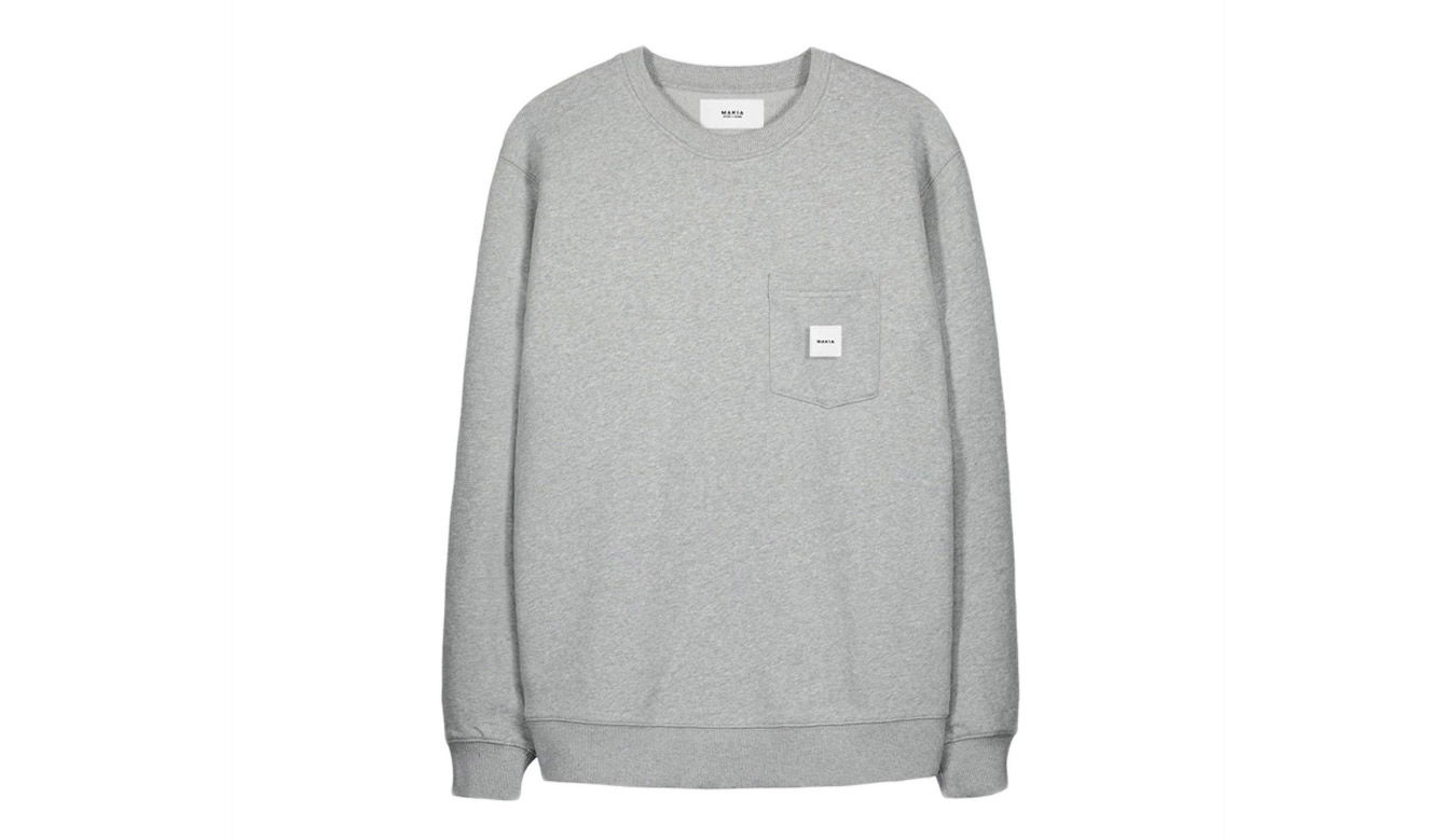 Суитчър Makia Square Pocket Sweatshirt Сиво | M41073_923, 0