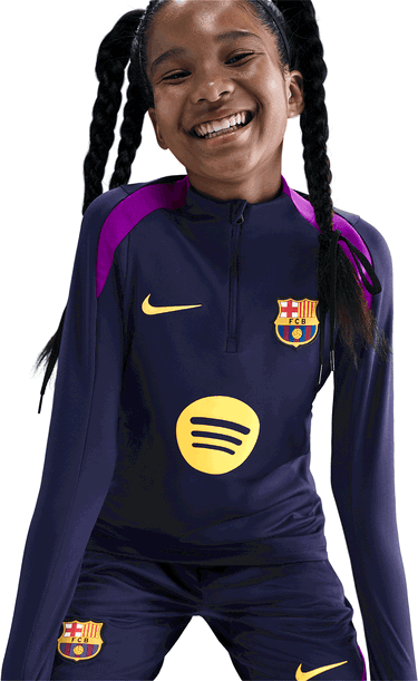 Тениска Nike FCB Strike Drill Top 2025/26 Тъмно синьо | hj7844-597, 3
