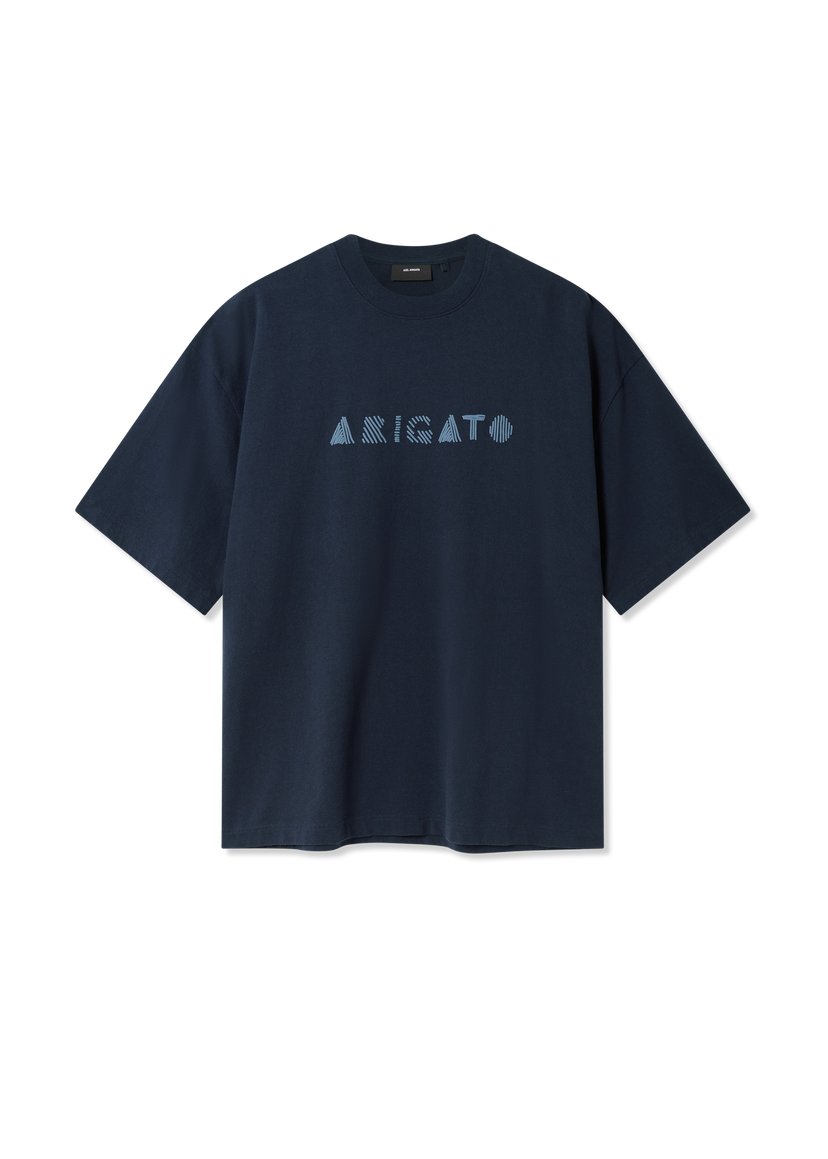 Тениска AXEL ARIGATO Arigato T-Shirt Тъмно синьо | A3450003