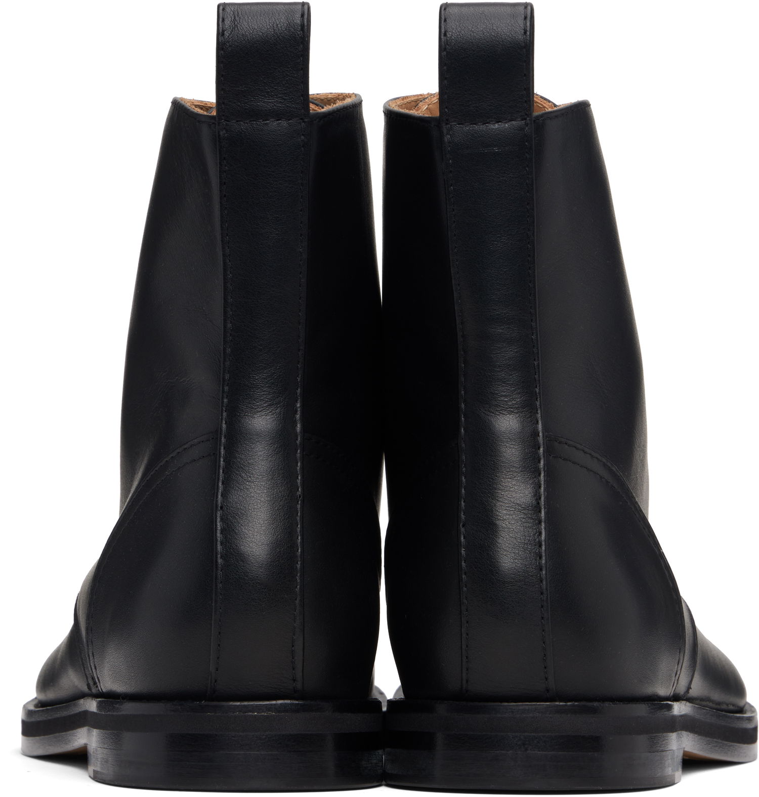 Кецове и обувки JW Anderson Lace-Up Boots Черно | BT0107-LA0268, 1
