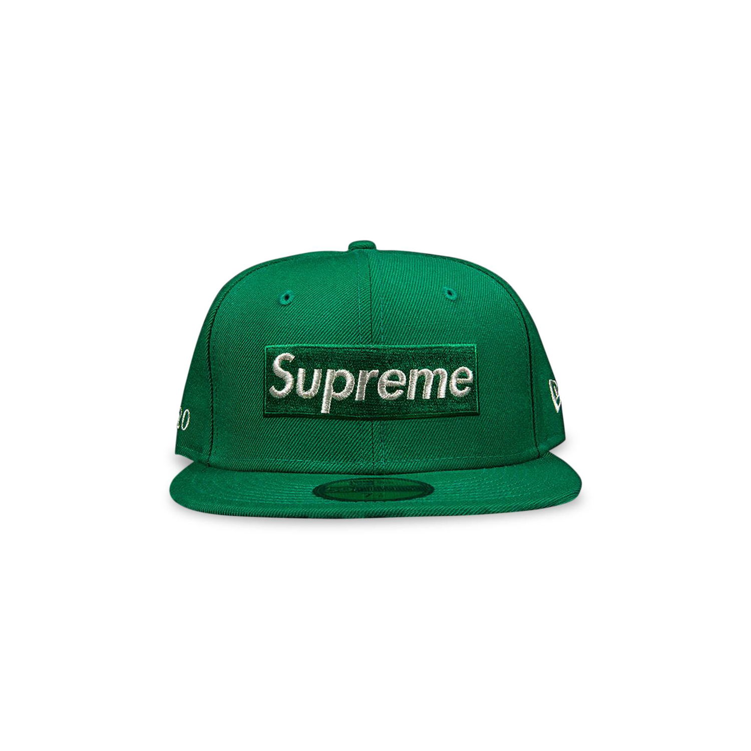 Шапка с козирка Supreme $1M Metallic Box Logo New Era Зелено | SS20H21 GREEN, 1