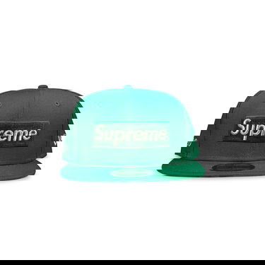 Шапка с козирка Supreme $1M Metallic Box Logo New Era Зелено | SS20H21 GREEN, 1