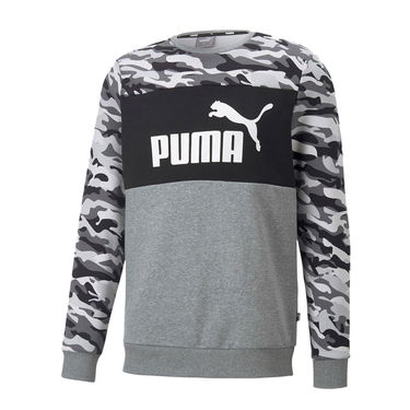 Суитчър Puma Puma Essentials Camo Fleece Sweatshirt Сиво | 670255-01, 0