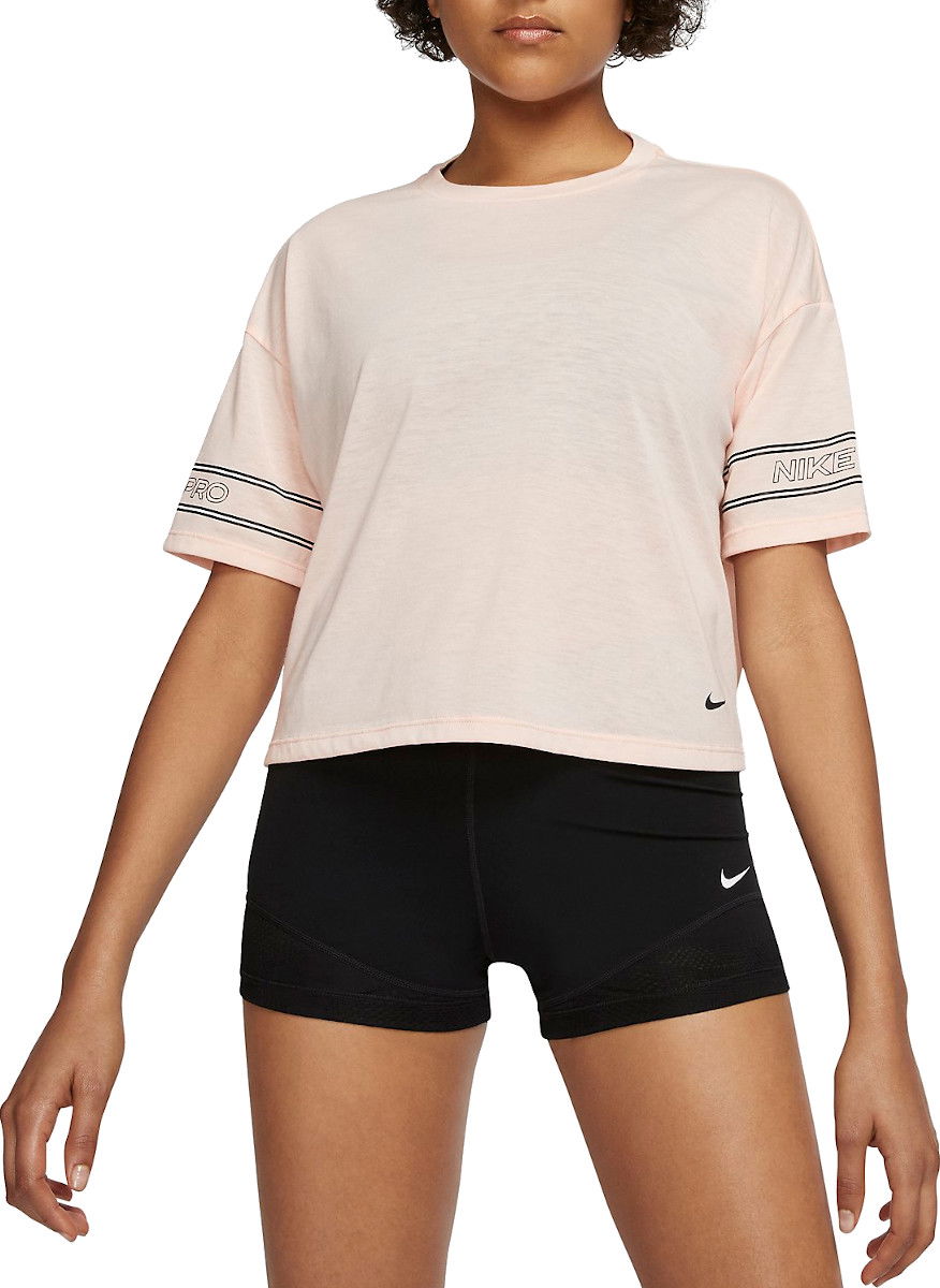 Тениска Nike Pro Graphic T-Shirt Бежово | cj4031-664, 0