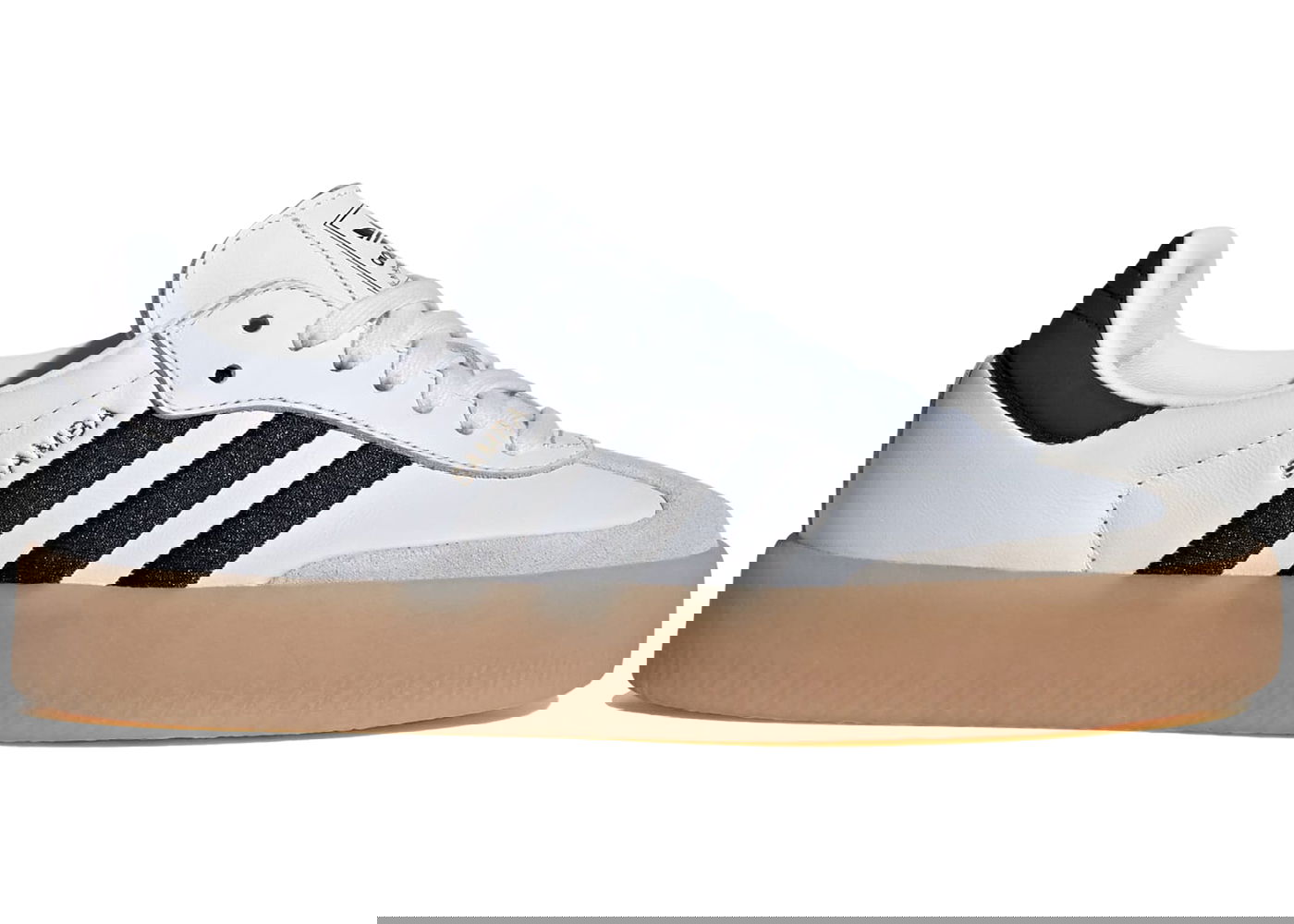 Кецове и обувки adidas Originals Samba "White Black Gum" Бяло | IG5744, 0