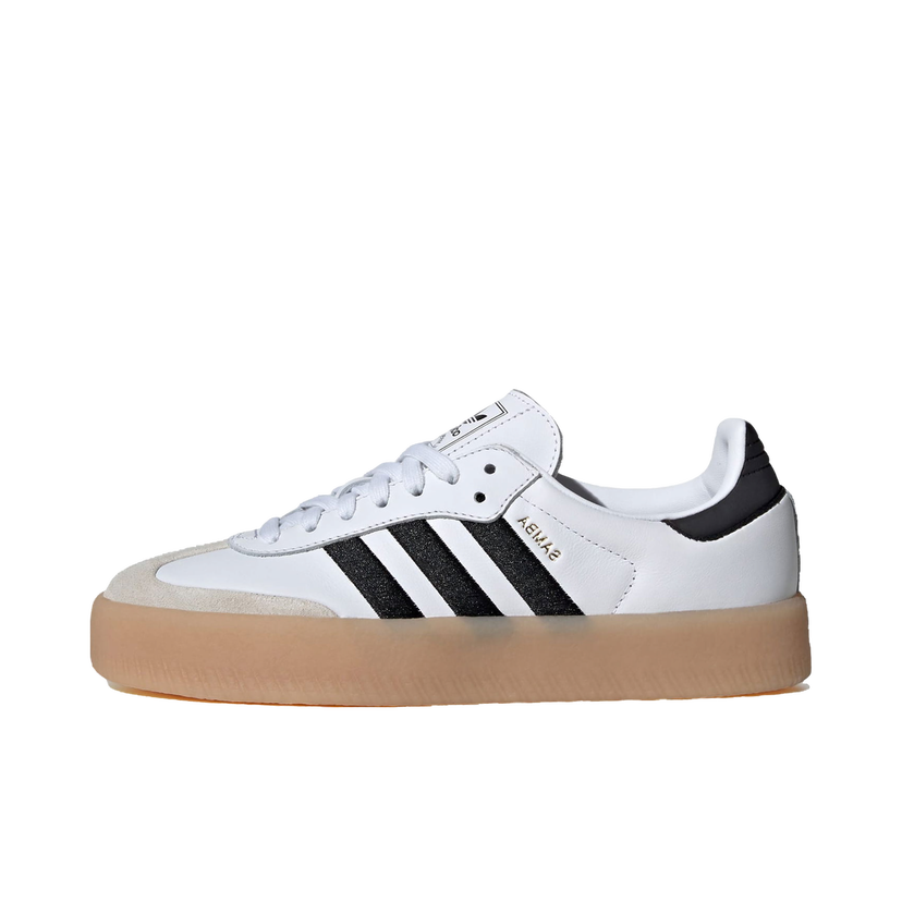 Кецове и обувки adidas Originals Samba "White Black Gum" Бяло | IG5744