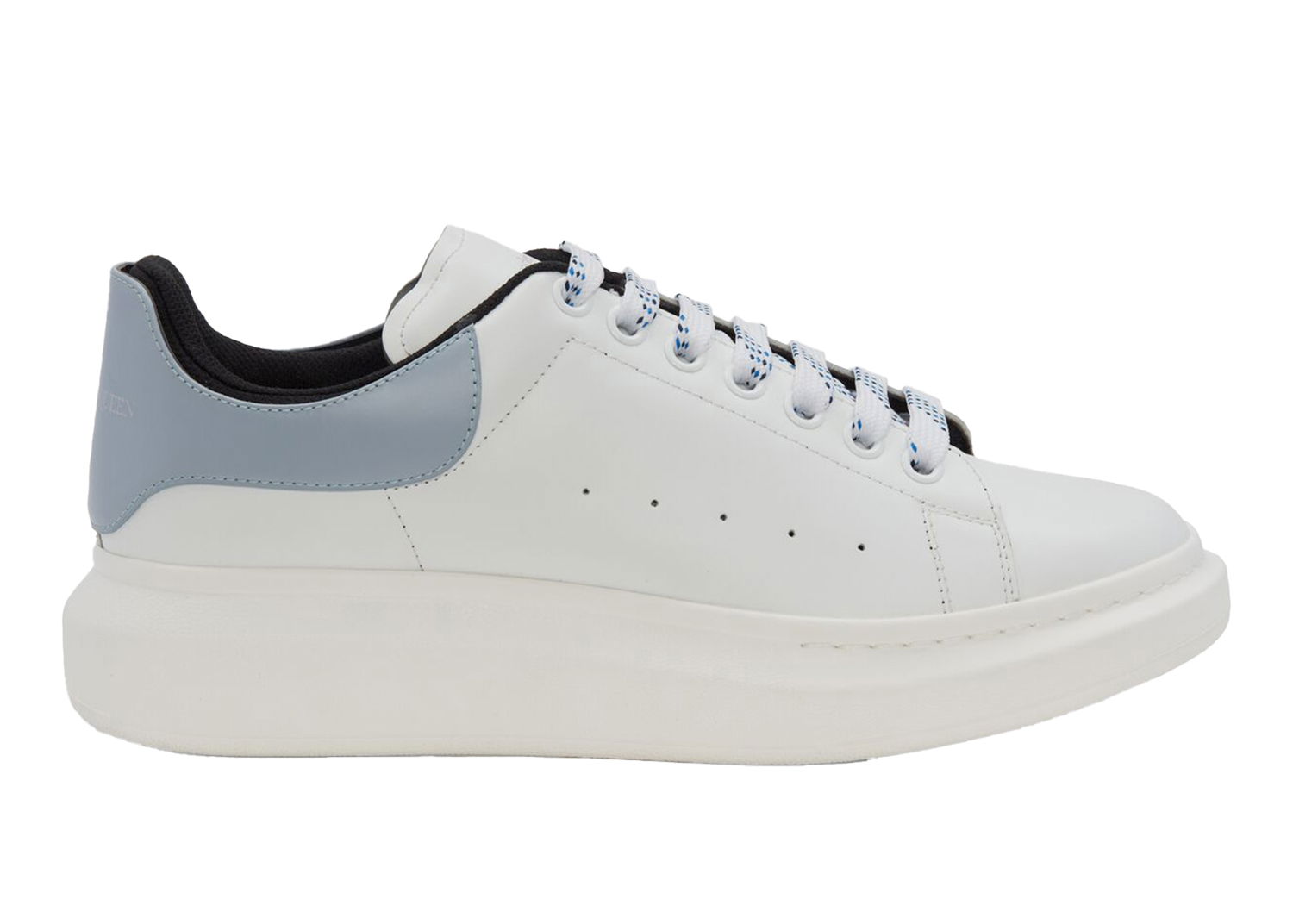 Кецове и обувки Alexander McQueen Oversized White Sping Blue Бяло | 705060WICYR8864, 0