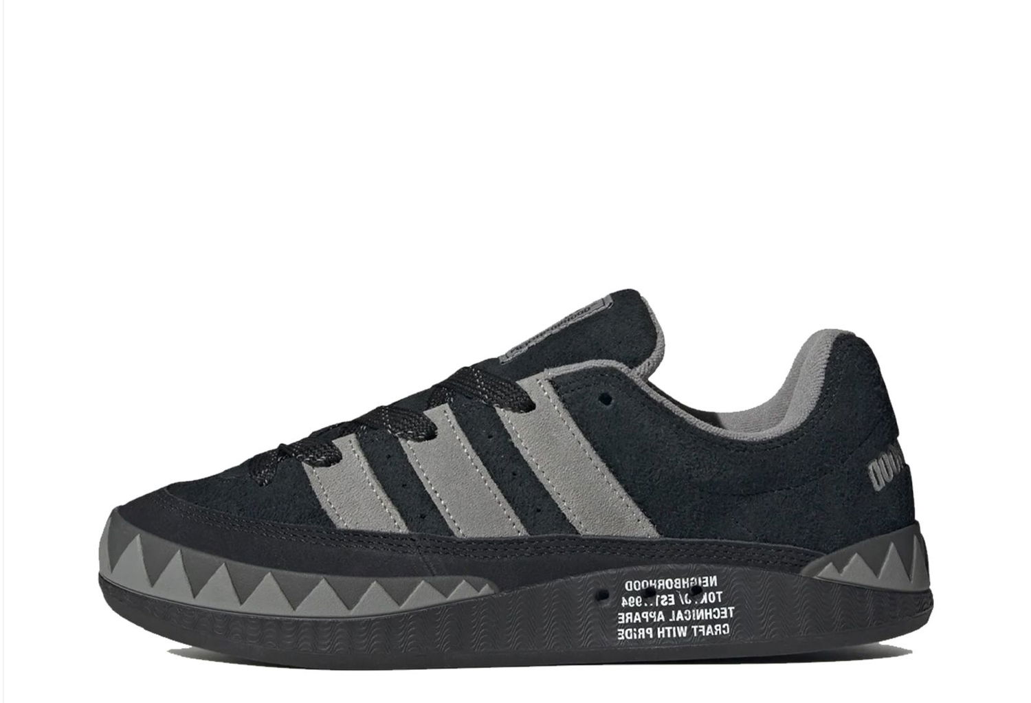 Кецове и обувки adidas Originals NEIGHBORHOOD x Adimatic "Core Black" Черно | HP6770, 1