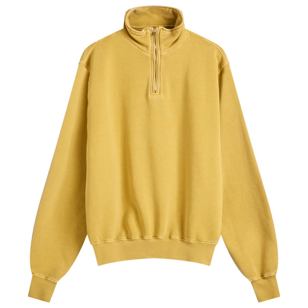 Суитчър LES TIEN Les Tien Heavyweight Banded Yacht Pullover, Size Large Жълто | CF-1114-PD-WSD, 1