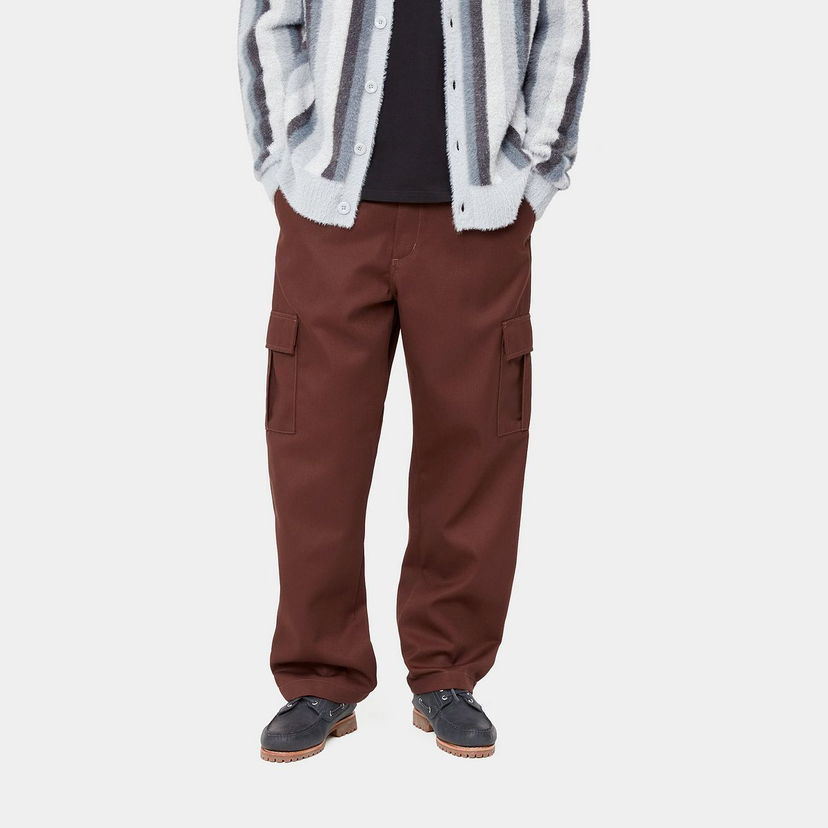 Карго панталони Carhartt WIP Cargo Pants Relaxed Fit Кафяво | I033760_9