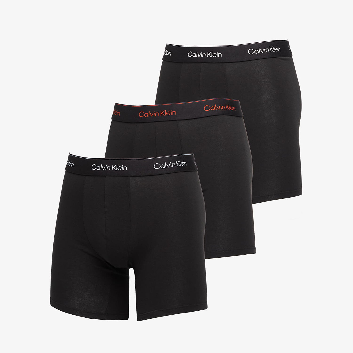 Боксерки CALVIN KLEIN Boxer Brief 3-Pack M Черно | LV00NB4394 0FL, 0