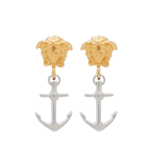 Anchor Medusa Earrings