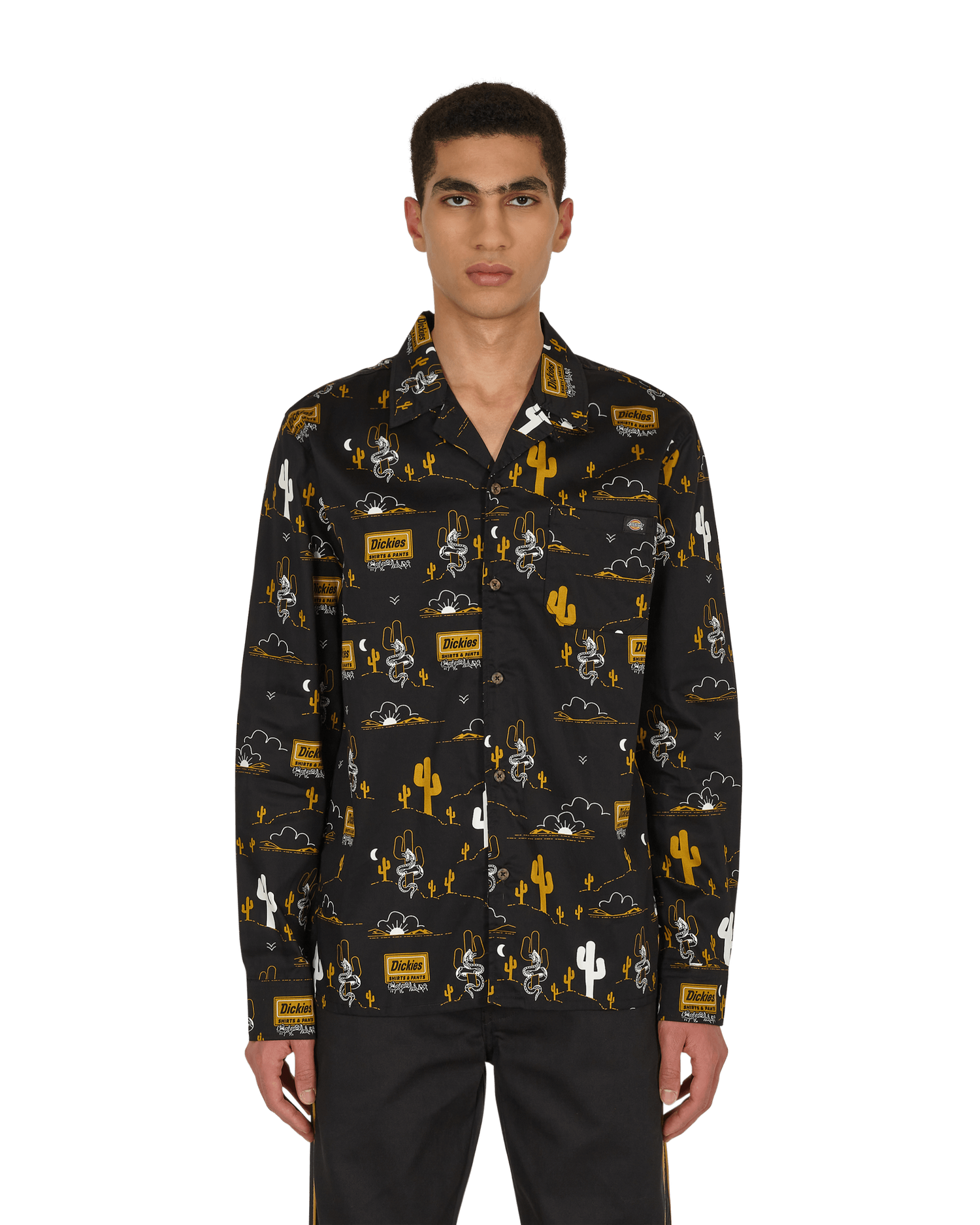 Риза Dickies Bettles AOP Shirt Черно | DK0A4XGY BLK1, 1