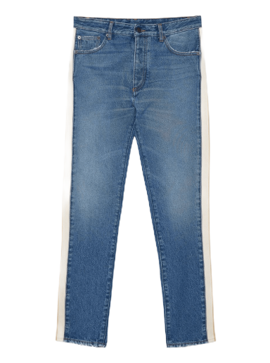 Дънки Palm Angels Track Denim Синьо | PMYA028F21DEN0024001