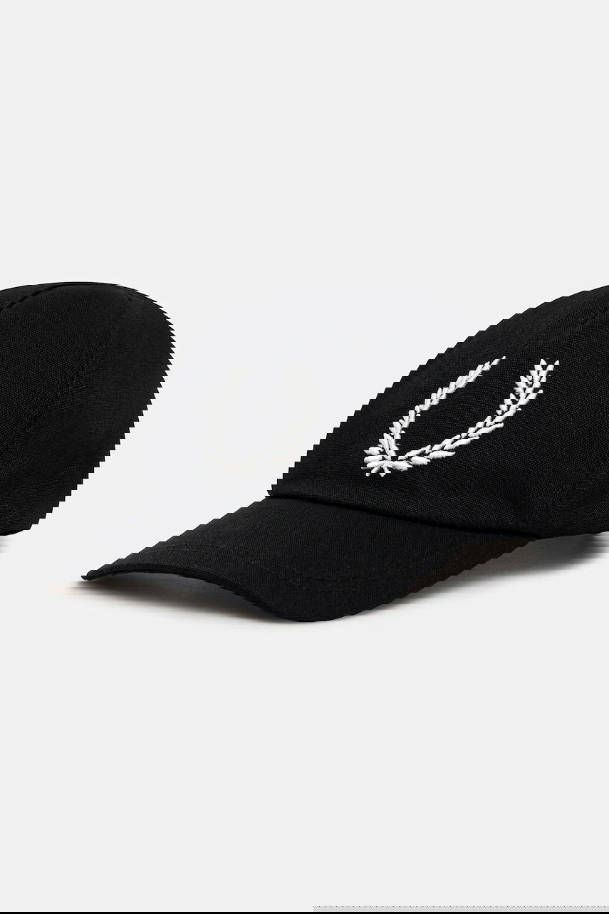 Шапка с козирка Fred Perry Fred Perry Baseball Cap Черно | HW1294, 0