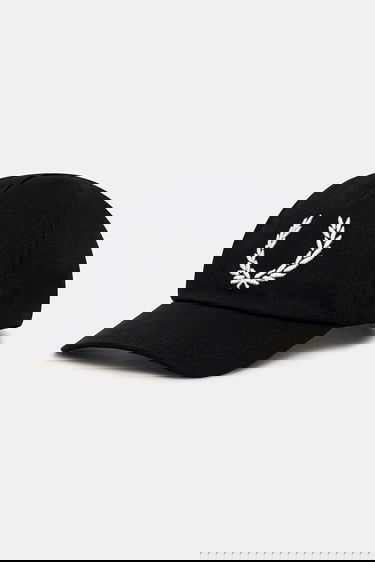 Шапка с козирка Fred Perry Fred Perry Baseball Cap Черно | HW1294, 0