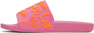 Бански Versace Versace Jeans Couture Logo Shelly Pool Slides Розово | E78VA3SQ1_E71352, 2