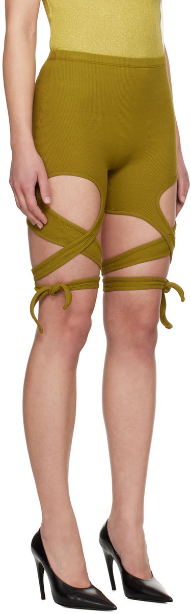 Къси панталони Ottolinger Ottolinger Otto Wrap Shorts Зелено | 400204, 1