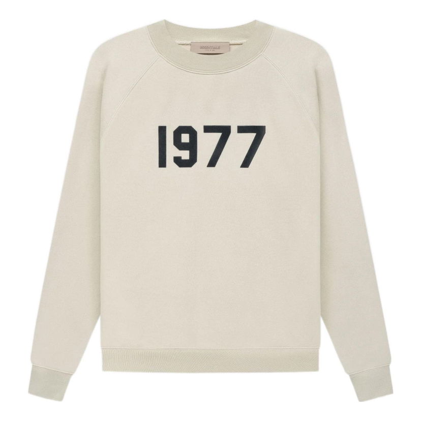 Пуловер Fear of God Fear of God Essentials 1977 Crewneck Sweatshirt Бежово | FOG-SS22-179