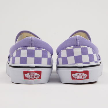 Кецове и обувки Vans Classic Slip-On Checkerboard Лилаво | VN0A38F7VLX, 3