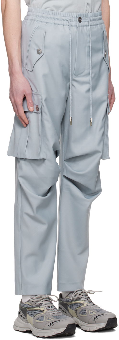 Карго панталони Feng Chen Wang Feng Chen Wang Exclusive Cargo Pants Сиво | SSE-TRO503, 1