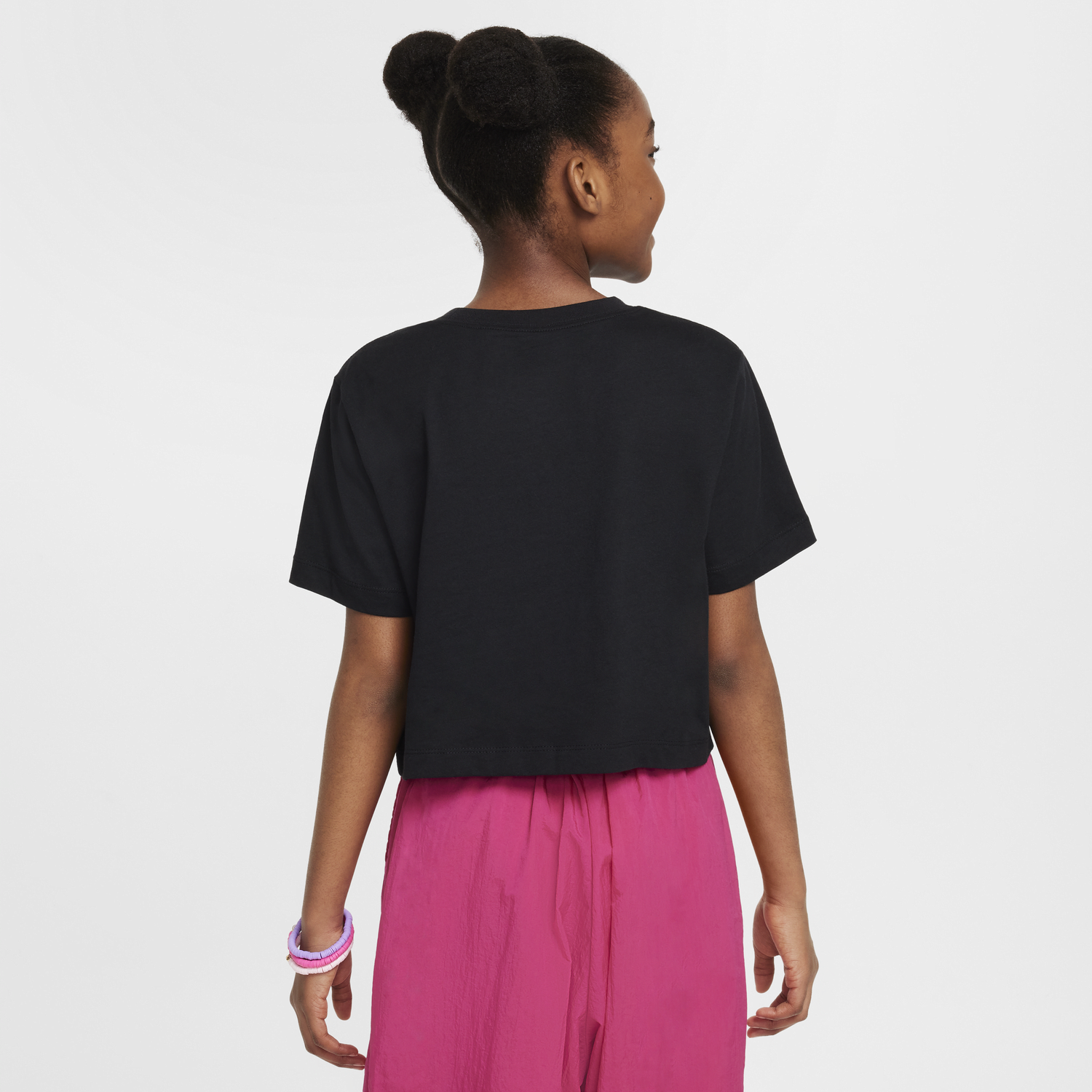 Съкратен топ Nike Nike Sportswear Cropped T-Shirt Черно | FZ5548-010, 1