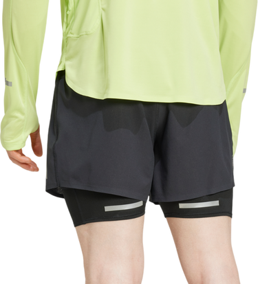Къси панталони adidas Originals Ultimate 2-in-1 Running Shorts Черно | jd7800, 1