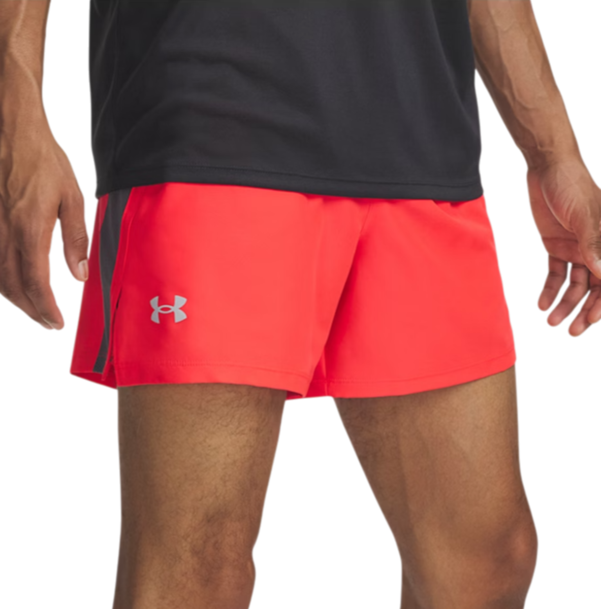 Къси панталони Under Armour Under Armour UA Launch 5" Running Shorts Червено | 1382617-713, 0