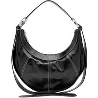 Чанта през рамо Marine Serre Soft Moon Cross Body Bag Черно | WBA003-BK99, 1