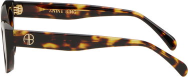 Слънчеви очила Anine Bing ANINE BING Canned Sunglasses Кафяво | A-12-10255-MTL1, 2