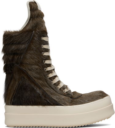 Кецове и обувки Rick Owens Rick Owens Concordians Megageobaskets Кафяво | RR02E1855 LHLC, 0