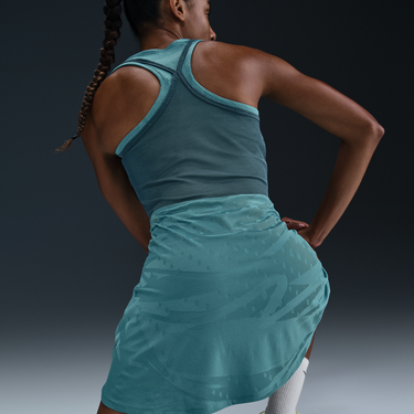 Pокля Nike NikeCourt Slam Dri-FIT Tennis Dress Тюркоазено | FZ6463-379, 3