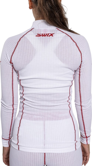 Тениска SWIX SWIX RaceX Classic Half Zip Top Бяло | 10111-23-00036, 2