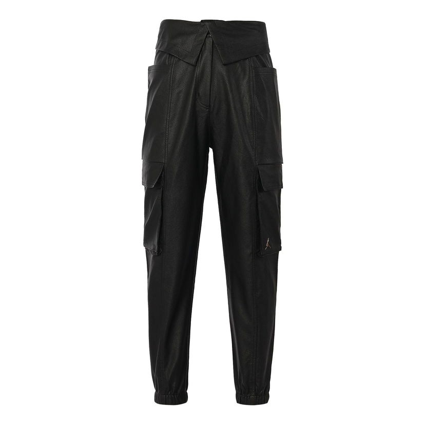 Карго панталони Jordan Court-To-Runway High Waist Cargo Pants Черно | CW6487-010
