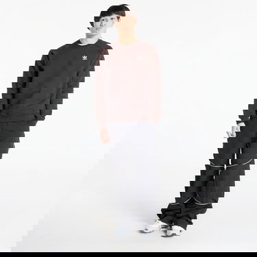 Суитчър adidas Originals Raglan Sleeve Sweatshirt Ess Crew Кафяво | KE1141, 3