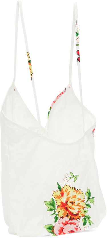 Потник We11done Floral Print Cami Top Бяло | WD-AB1-23-483-U-MX, 2