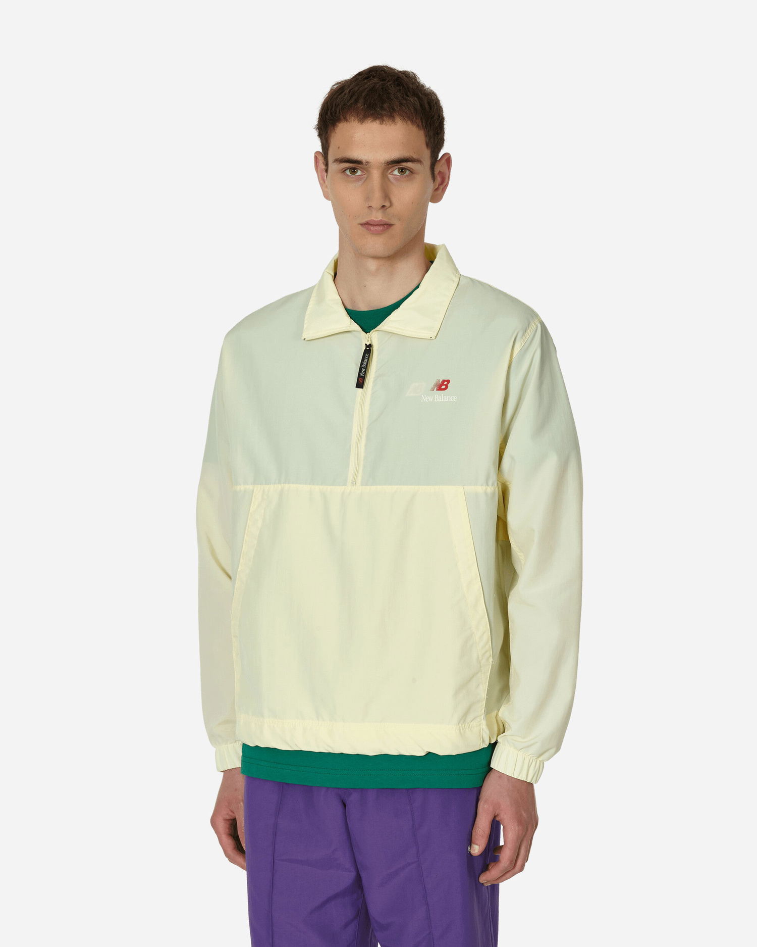 Ветровка New Balance MADE in USA Quarter Zip Jacket Dawn Glow Жълто | MJ31540DGL, 1