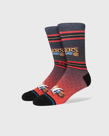 Чорапи Stance FADER CREW SOCKS PHILADELPHIA 76ERS Червено | 190107501101, 1